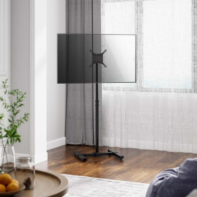Soporte de Suelo Nivelable/ Extensible Aisens FT42TE-261 para TV de 13-42'/ hasta 20kg