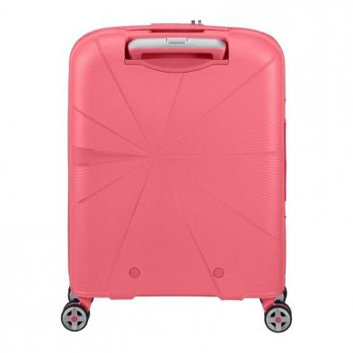 Maleta de Cabina American Tourister Starvibe Spinner 55cm/ 55x40x20cm/ 4 Ruedas/ Coral