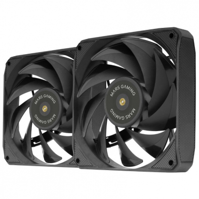 Pack 2 Ventiladores Mars Gaming MF-NCLX2/ 12cm