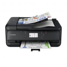 Multifunción Fotográfica Canon PIXMA TR7650 WiFi/ Fax/ Dúplex/ Negra
