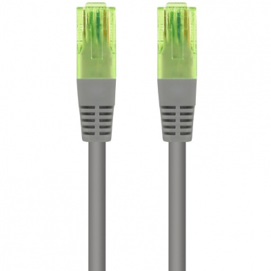 Cable de Red RJ45 UTP Nanocable 10.20.1401 Cat.6/ 1m/ Gris