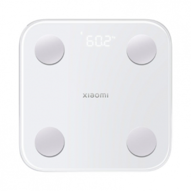 Báscula de baño XIAOMI Body Composition Scale S400/ Bluetooth/ Blanca