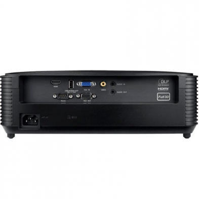 Proyector Optoma W371/ 3800 Lúmenes/ WXGA/ HDMI-VGA/ Negro