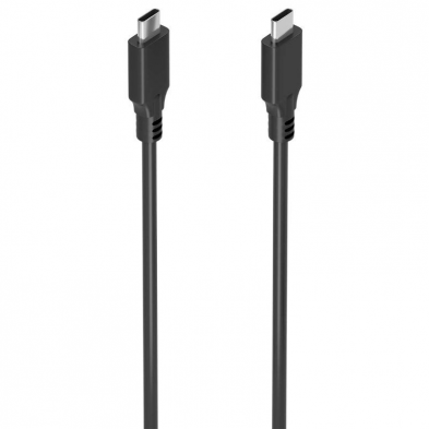 Cable USB 3.2 Tipo-C Aisens A107-0874 20GBPS 5A 100W/ USB Tipo-C Macho - USB Tipo-C Macho/ Hasta 100W/ 2m/ Gris