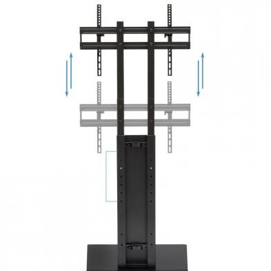 Soporte de Suelo Inclinable TooQ FS2288M-B para TV de 32-85'/ hasta 40kg