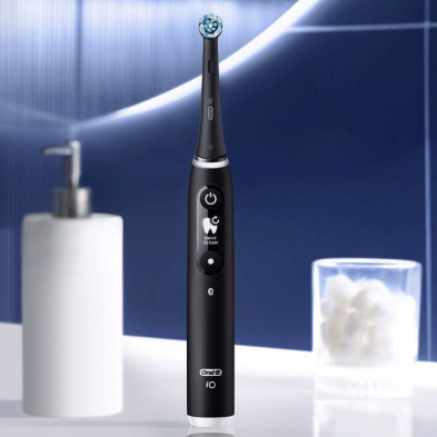 Cepillo Dental Braun Oral-B iO 6/ Incluye 2 Recambios/ Negro