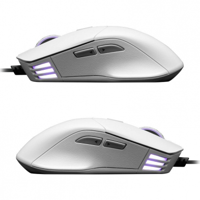 Ratón Gaming EVGA X12/ Hasta 16000 DPI/ Blanco