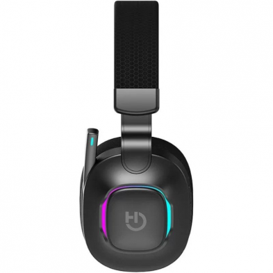 Auriculares Gaming con Micrófono Hiditec Vortex ARGB/ Jack 3.5/ Bluetooth/ Negros