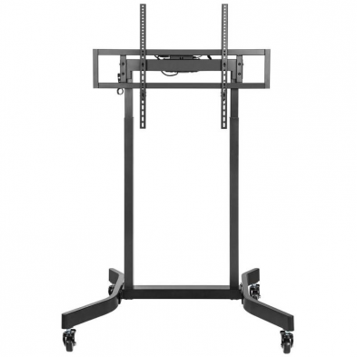 Soporte de Suelo Motorizado con Ruedas Aisens FTF100E-271 para TV de 55-100'/ hasta 120kg
