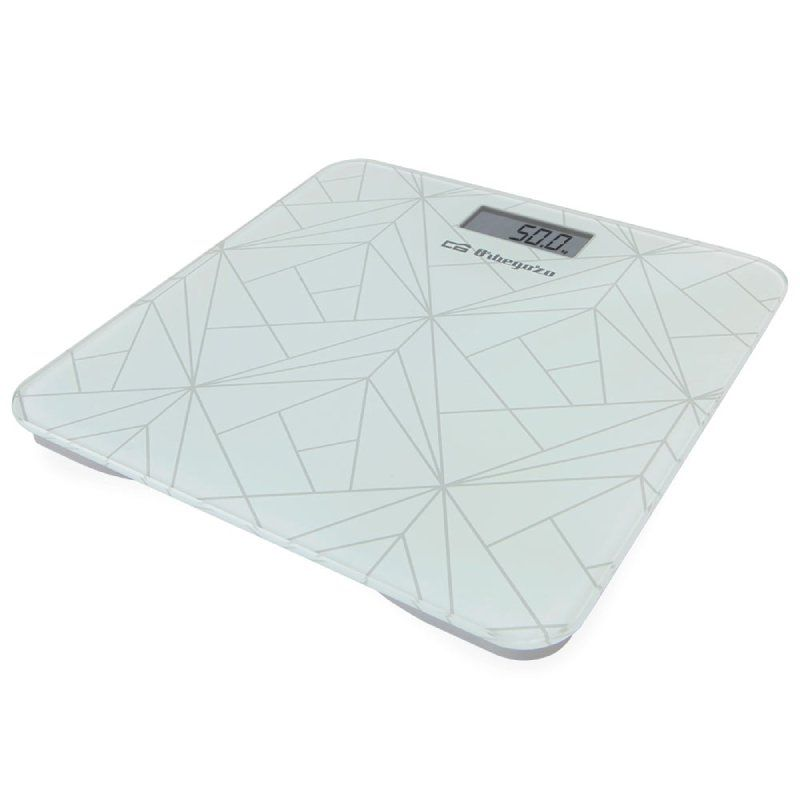 Báscula de Baño Orbegozo PB-2218 A/ Hasta 180kg/ Blanca