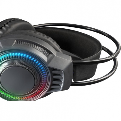 Auriculares Gaming con Micrófono Mars Gaming MH124/ Jack 3.5/ Negros