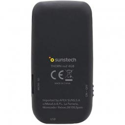 Reproductor MP4 Sunstech Thorn/ 4GB/ Pantalla 1.8'/ Radio FM/ Negro - Imagen 1