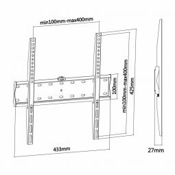 Soporte de Pared Fijo Aisens WT55F-013 para TV de 32-55'/ hasta 40kg - Imagen 4