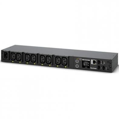 Unidad de Distribución para Alimentación Cyberpower PDU41004/ 16A/ 8x IEC C13/ Formato RACK 1U