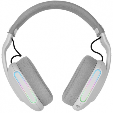 Auriculares Gaming Inalámbricos con Micrófono Mars Gaming MHWPRO/ Jack 3.5/ Bluetooth/ Blancos
