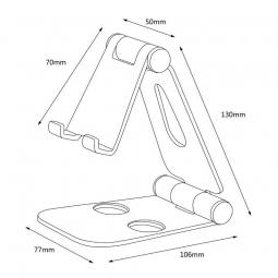 Soporte para Smartphone/Tablet Aisens MS2PXL-094/ Gris - Imagen 5