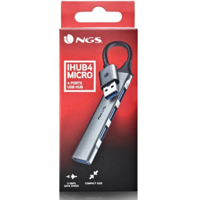 Hub USB NGS IHUB4 Micro/ 4xUSB