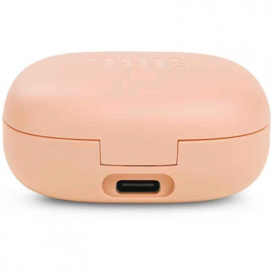 Auriculares Bluetooth JBL Vibe Flex con estuche de carga/ Autonomía 8h/ Beige