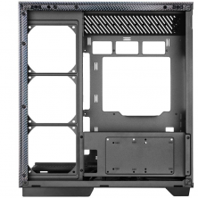 Caja Gaming Torre Mars Gaming MC-3GFPRO/ Cristal Cromado