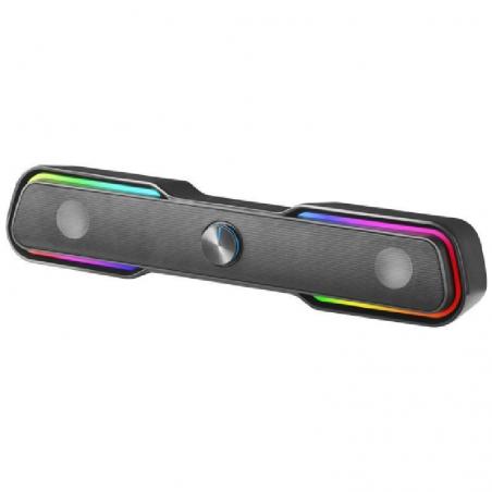 Barra de Sonido con Bluetooth Mars Gaming MSBX/ 10W/ 2.0/ Negra - Imagen 1