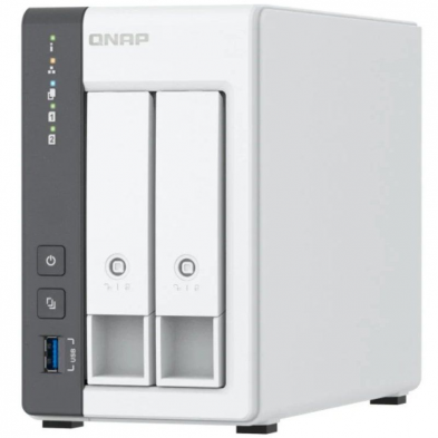 NAS QNAP TS-233/ 2 Bahías 3.5'- 2.5'/ 4GB DDR4/ Formato Torre