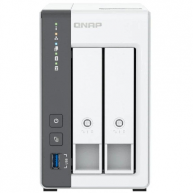 NAS QNAP TS-233/ 2 Bahías 3.5'- 2.5'/ 4GB DDR4/ Formato Torre