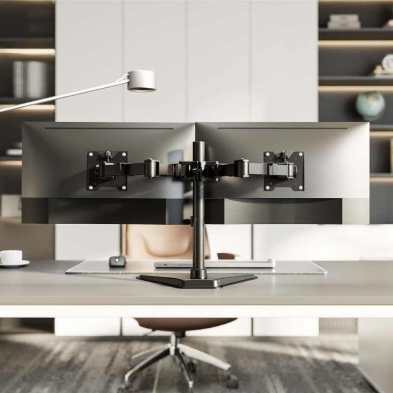 Soporte para 2 Monitores Aisens DT35TSR-361/ hasta 20kg