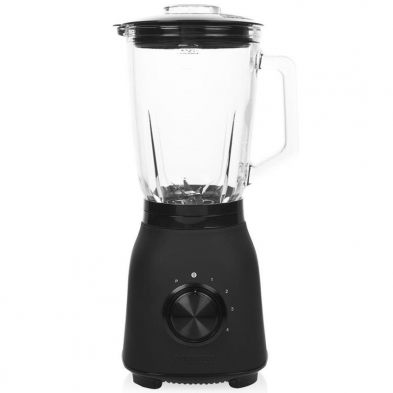 Batidora de vaso Princess Black Steel 212092/ 1000W/ 4 Velocidades/ Capacidad 1.5L