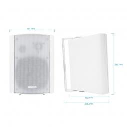 Altavoces Autoamplificados TooQ TQOWS-01W/ 60W/ 2.0/ Blancos - Imagen 3