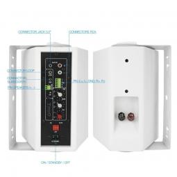 Altavoces Autoamplificados TooQ TQOWS-01W/ 60W/ 2.0/ Blancos - Imagen 4