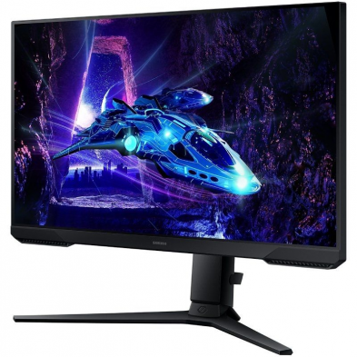 Monitor Gaming Samsung Odyssey G3 S24DG300EU/ 27'/ Full HD/ 1ms/ 180Hz/ VA/ Regulable en altura/ Negro