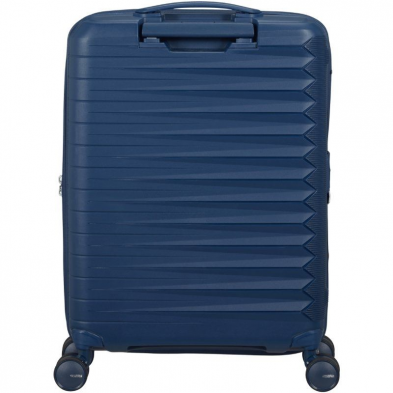 Maleta de Cabina American Tourister FastForward Spinner Expansible 55cm/ 55x40x23cm/ 4 Ruedas/ Azul Marino
