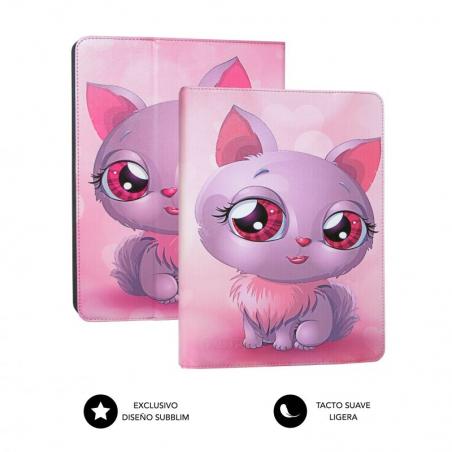 Funda Subblim Trendy Cat para Tablets de 10.1' - Imagen 3