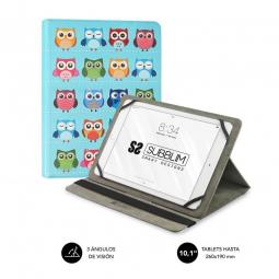 Funda Subblim Trendy Owls para Tablets de 10.1' - Imagen 1