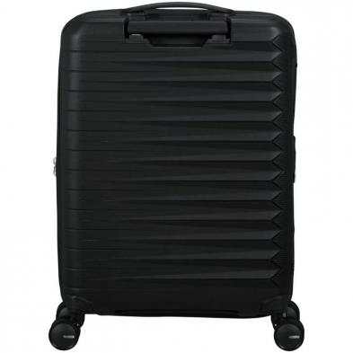 Maleta de Cabina American Tourister FastForward Spinner Expansible 55cm/ 55x40x23cm/ 4 Ruedas/ Negro