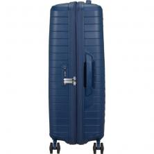 Maleta Mediana American Tourister FastForward Spinner Expansible 68cm/ 68x46x30cm/ 4 Ruedas/ Azul Marino