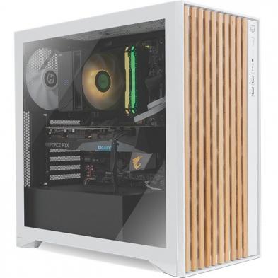 Caja Gaming Semitorre Nox Hummer Element/ Blanca