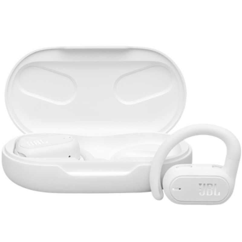 Auriculares Bluetooth JBL Soundgear Sense con estuche de carga/ Autonomía 8h/ Blanco