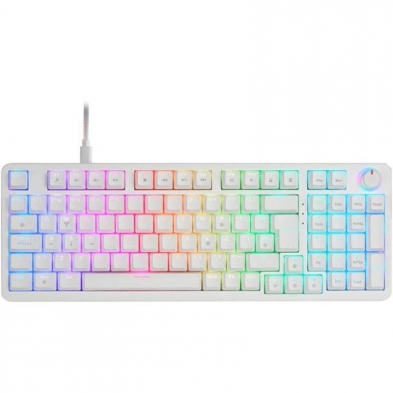 Teclado Gaming Mecánico Mars Gaming MKPROBES/ Switch Azul/ Blanco