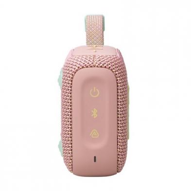 Altavoz con Bluetooth JBL GO 4/ 4.2W/ 1.0/ Rosa