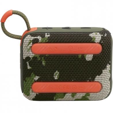 Altavoz con Bluetooth JBL GO 4/ 4.2W/ 1.0/ Camuflaje
