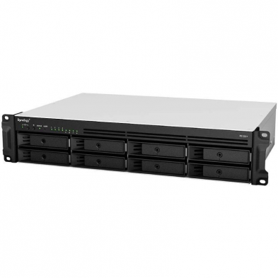 NAS Synology RackStation RS1221+ / 8 Bahías 3.5'-2.5'/ 4GB DDR4/ Formato Rack