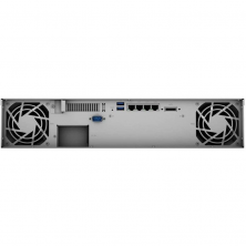 NAS Synology RackStation RS1221+ / 8 Bahías 3.5'-2.5'/ 4GB DDR4/ Formato Rack