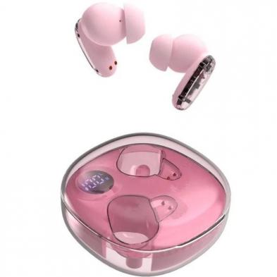 Auriculares Bluetooth Mars Gaming MHIB2 con estuche de carga/ Autonomía 7h/ Rosa