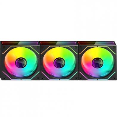 Pack 3 Ventiladores Mars Gaming MF-3DPROKIT/ 12cm + HUB + Mando a Distancia/ ARGB