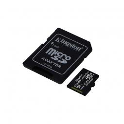 Tarjeta de Memoria Kingston CANVAS Select Plus 128GB microSD XC con Adaptador/ Clase 10/ 100MBs - Imagen 1
