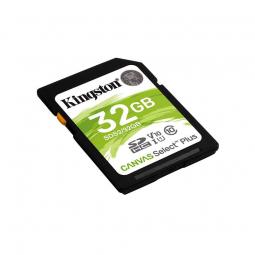 Tarjeta de Memoria Kingston CANVAS Select Plus 32GB SD HC/ Clase 10/ 100MBs - Imagen 1