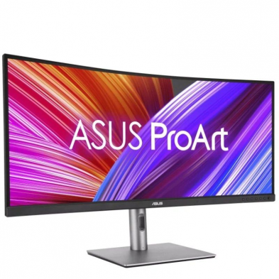 Monitor Profesional Asus ProArt Display PA34VCNV 34'/ UWQHD/ Multimedia/ Regulable en altura/ Negro y Plata