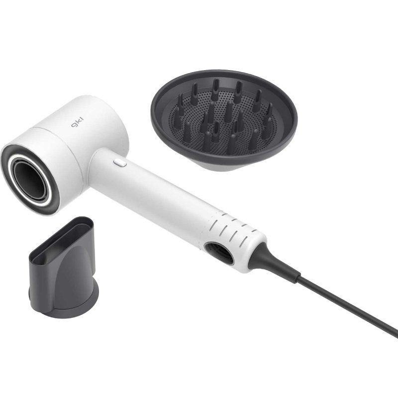 Secador GKL PEARLSENSE/ 2200W/ Iónico/ Blanco