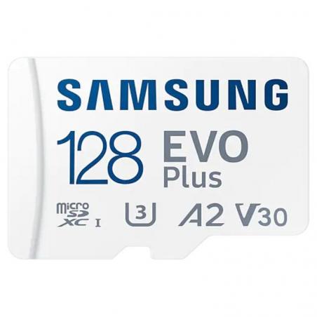 Tarjeta de Memoria Samsung EVO Plus 2021 128GB microSD XC con Adaptador/ Clase 10/ 130MBs - Imagen 2